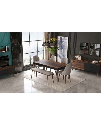 سفره 9 قطع - بيج*بني - ra-dr09