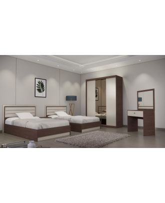 RIMMINI Bedroom 4 pieces, RIMMINI- 2BED- TBR002