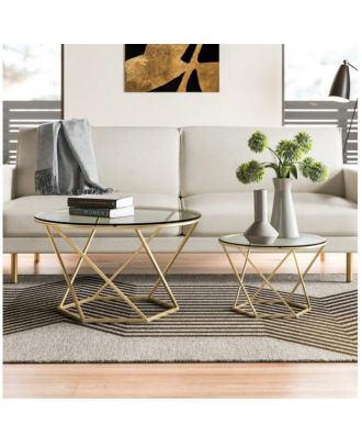 Coffee table set, Gold - RT1019