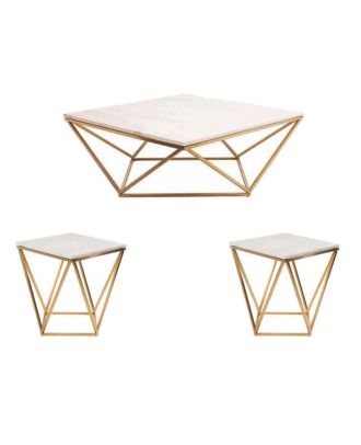Coffee table set, Gold - RT1035