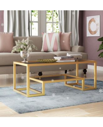 Coffee Table, Gold - RT1042