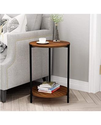 Side table, Black*Brown - S105