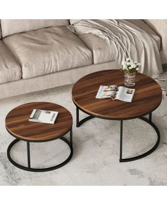 Coffee table, Black*Brown - S108