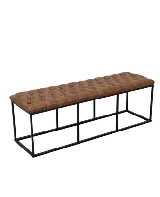 Banquette, Metal, Black*Brown - S112