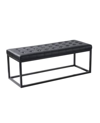 Banquette, Metal, Black - S113