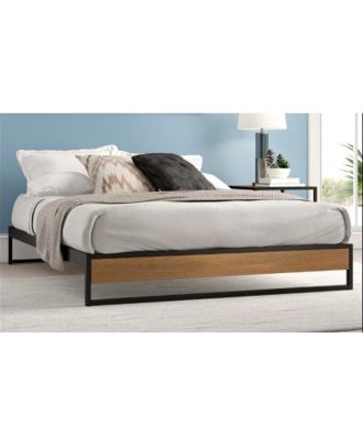 Bed, Metal, Brown*Black - S130