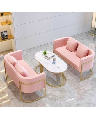 Outdoor set 3pieces, Pink*Golden - S138