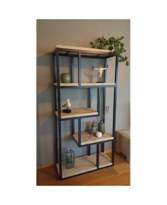 Display unit, 150x35x90cm, Black - S19