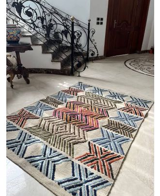 Handmade Wool Rug - Sc29
