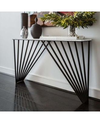 Consol, 100x30x90cm, Black*White - S33