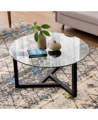 Coffee table, Metal, Black - S95