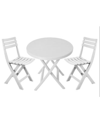 Beach Set, 2 Chairs and Table - S 1