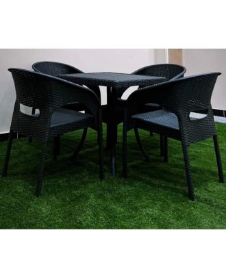 Outdoor furniture set, 4 Chairs and Table - S 19