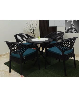 Outdoor furniture set, 4 Chairs and Table - S 29
