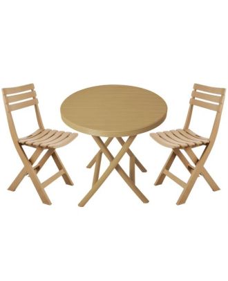 Beach Set, 2 Chairs and Table - S 3