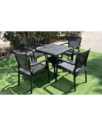 Outdoor furniture set, 4 Chairs and Table - S 46