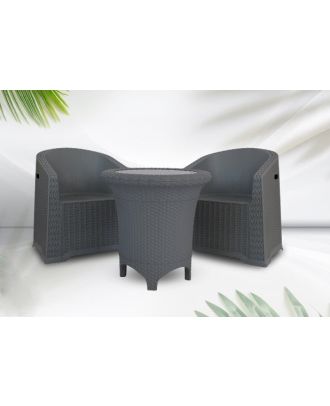 Outdoor furniture set, 2 Chairs and Table - S 5