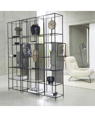 Display Unit, 3 pieces Black - SH148