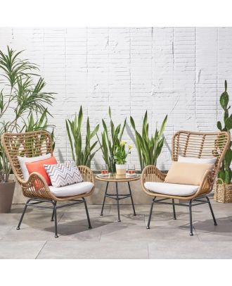 2 chairs and table - Beige - SH168