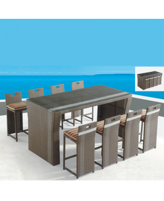 Outdoor furniture set -9 pieces -SH28
