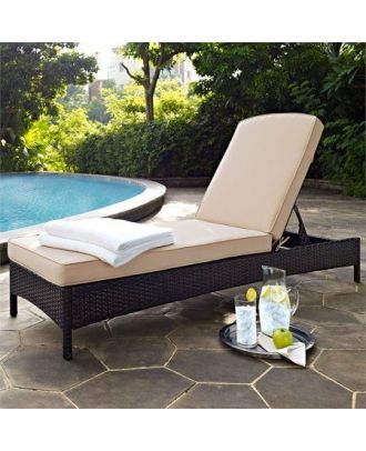 Chaise Lounge, Brown - SH78