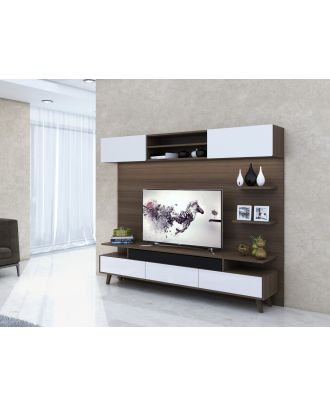 TV Unit, Brown*White - APP17