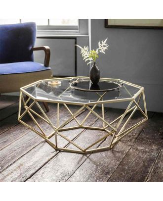 Coffee Table, Gold - st124