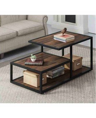 Coffee table, Brown/Black - st22