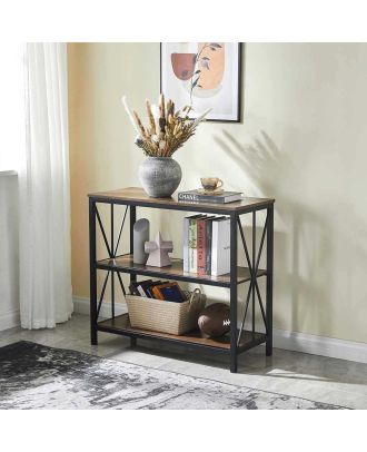 كونسول مع مرايا 110سم - اسود*بني - ST281