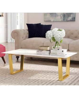 Coffee Table, Gold - st37