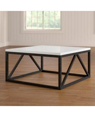 Coffee table, Black/White - st62
