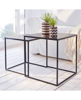 Coffee table set, Black - st85