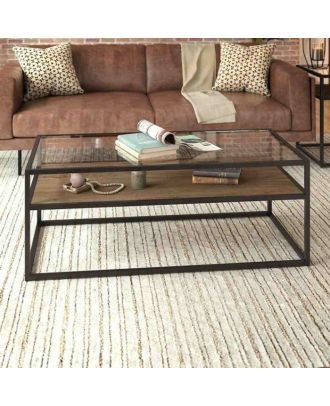Coffee table, Black, 100*50cm - st90