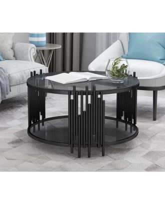 Coffee table, Black, 70*45cm - st95