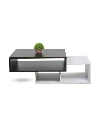 Coffee table, white*black - STV 03