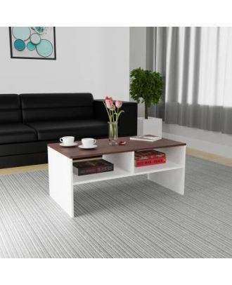 Coffee Table, White*Brown - TART-T12
