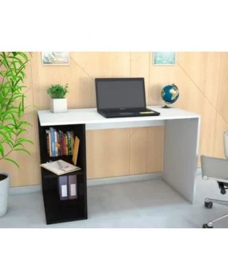 Desk 120 cm, white*black - TBL 02