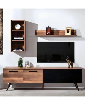 TV unit, wooden*black - TLV 69