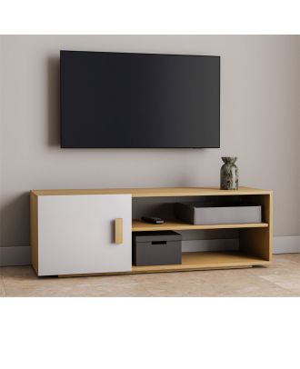 وحدة تلفزيون، 120سم، ابيض*بيج - tv120