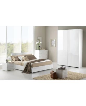 Bedroom 4 pieces, white- URL 19