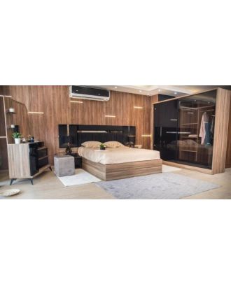 Bedroom 5 pieces, wooden*black - URL 50