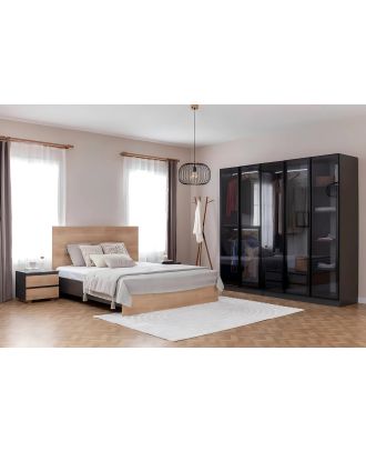 Bedroom 4 pieces, wooden - URL 95