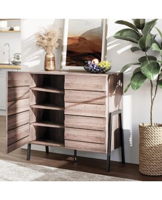 Shoe Rack, Brown - WM2