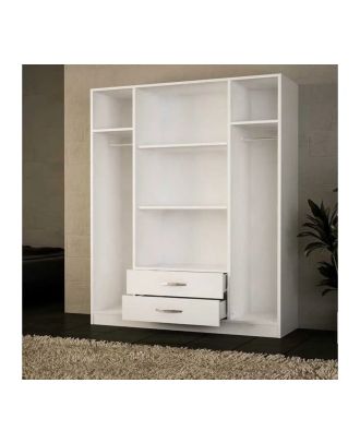 Dressing 160 cm, white - WOOD 04