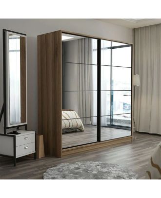 Wardrobe 220*160 cm - WOOD 105