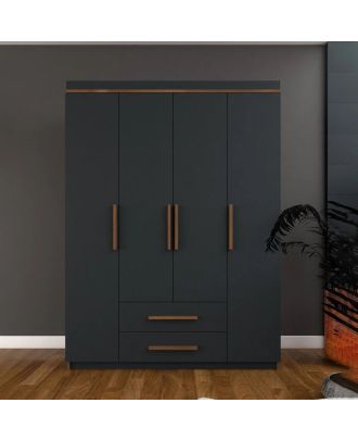 Wardrobe 220*180 cm - WOOD 44