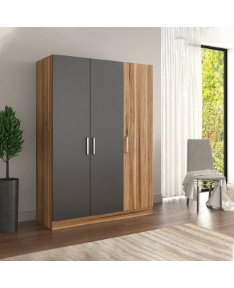Wardrobe 150 cm - WOOD 49