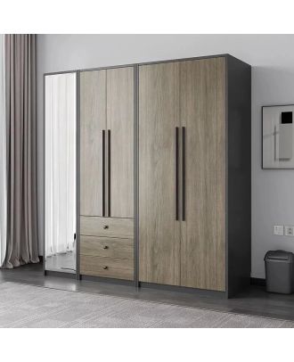 Wardrobe 200*190 cm - WOOD 73