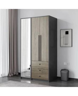 Wardrobe 200*120 cm - WOOD 75